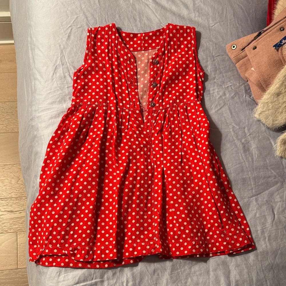 Red Polka Dot Dress